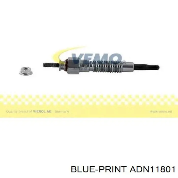 Bujía de incandescencia Nissan Sunny 2 B12