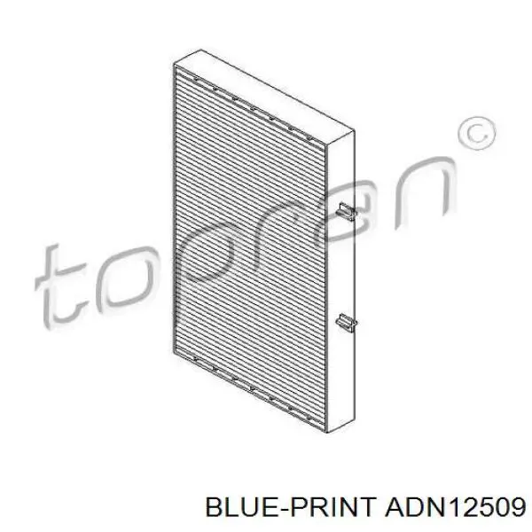 Comprar ADN12509 Blue Print Filtro de aire del habitáculo
