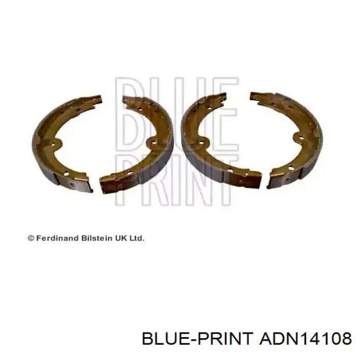Zapatas de freno 8586 ABS