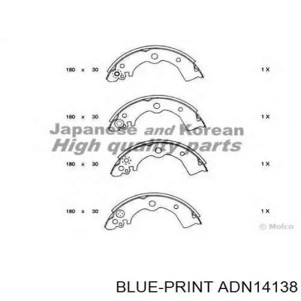 Comprar 4406050Y25 Nissan/Infiniti Zapatas de freno