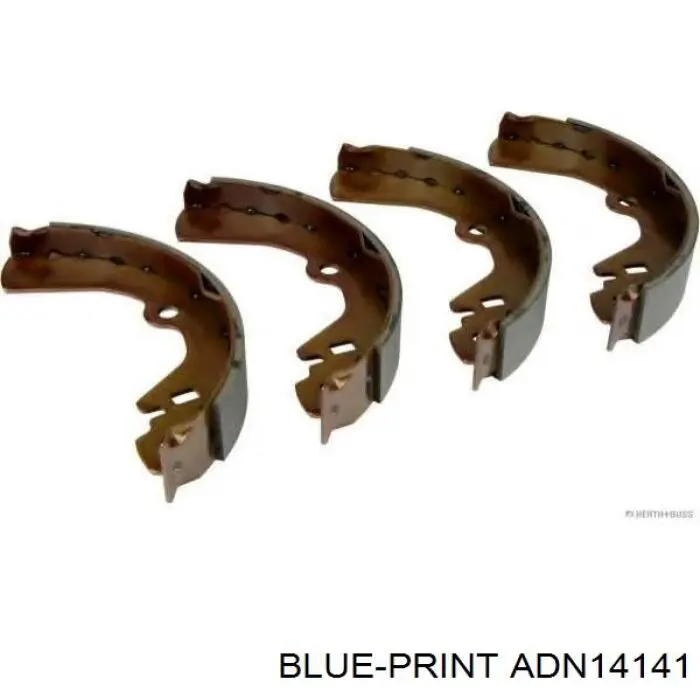 Zapatas de frenos de tambor traseras para Nissan Bluebird (T72, T12)