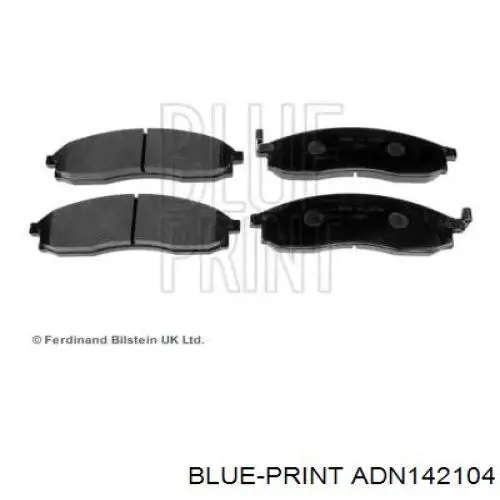 Pastillas de freno D106038UXM01 Nissan/Infiniti
