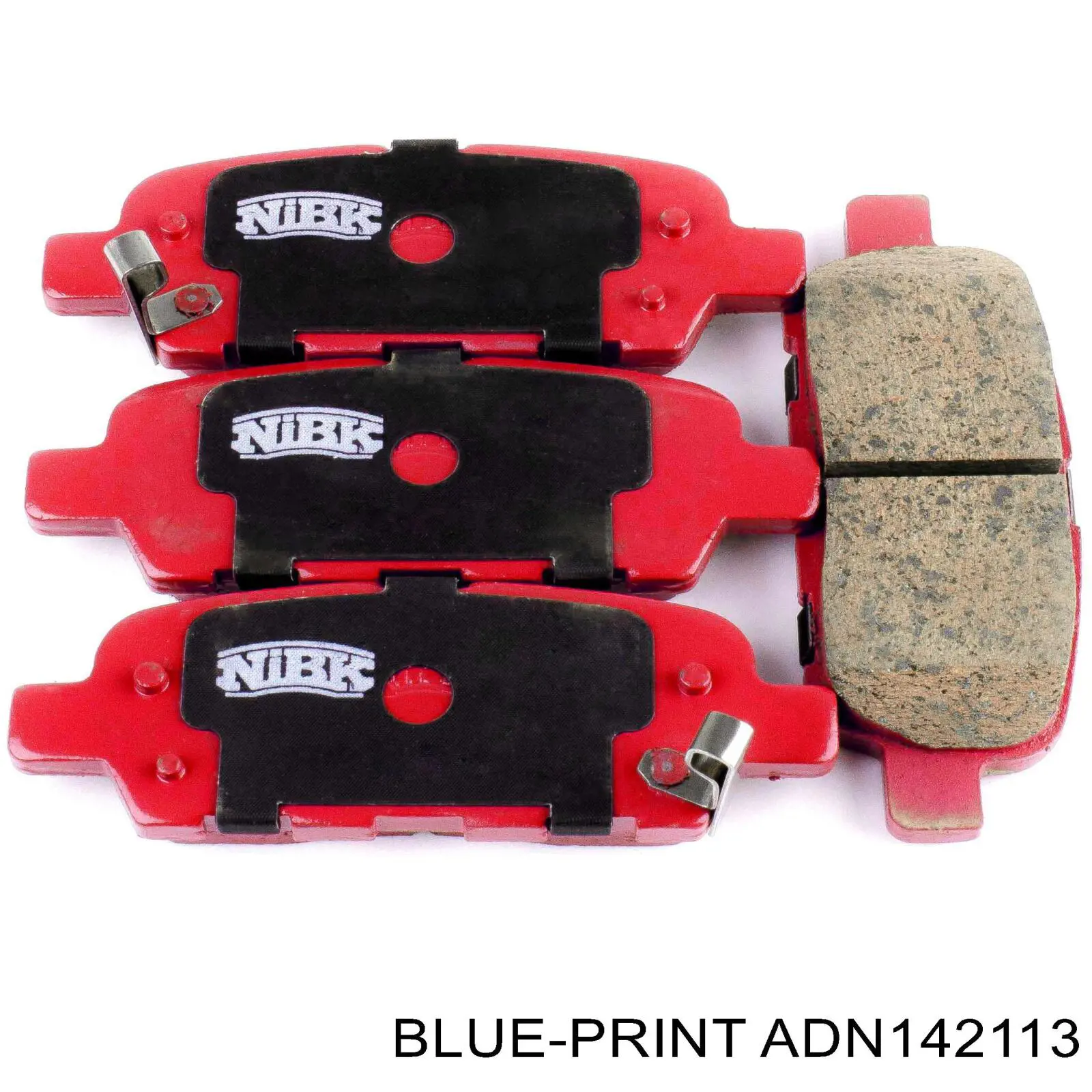 Pastillas de freno traseras ADN142113 Blue Print