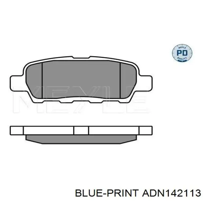 Pastillas traseras de freno Blue Print ADN142113 precio, desde 19,53 EUR