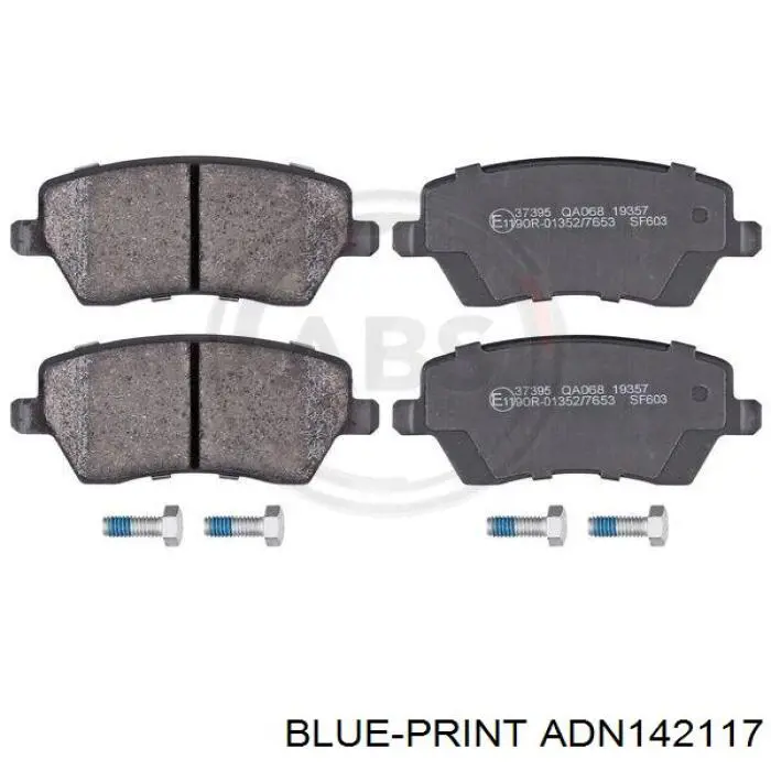 Pastillas freno delanteras Blue Print ADN142117 precio, desde 29,58 EUR