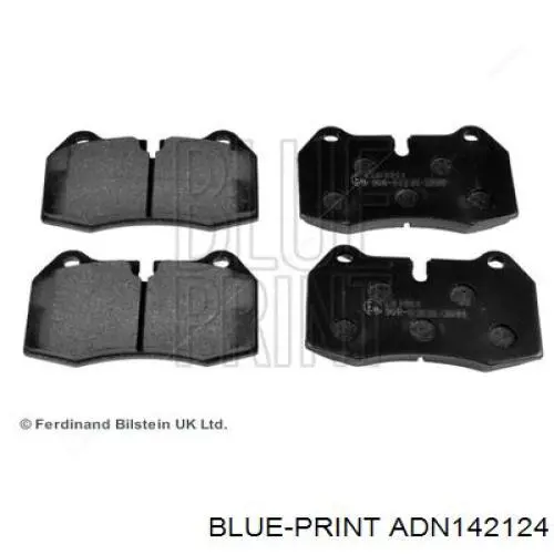 FCP1561H Ferodo Pastillas delanteras