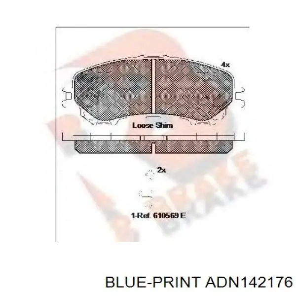 Pastillas de freno delanteras Nissan Qashqai 2 J11
