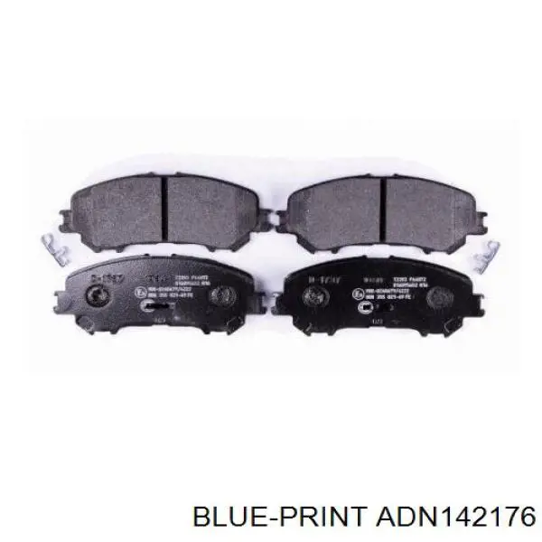 Pastillas de freno delanteras Nissan Qashqai 2 J11