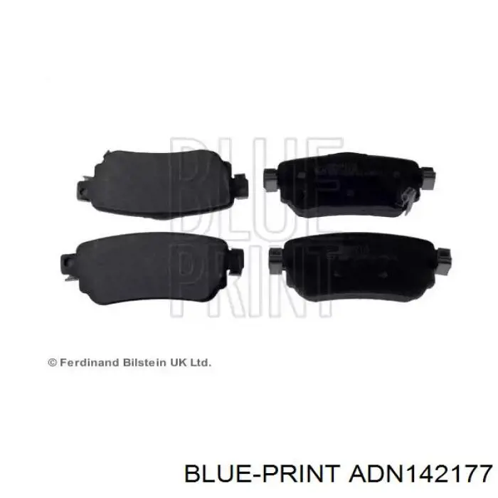 Comprar ADN142177 Blue Print Pastillas de freno traseras