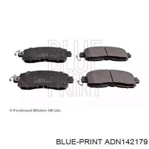 Pastillas freno delanteras Blue Print ADN142179 precio, desde 41,94 EUR