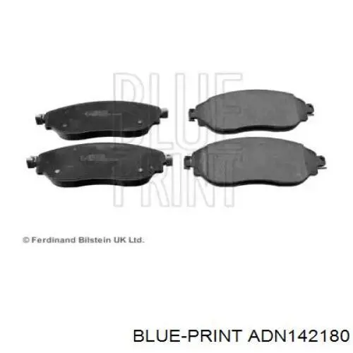 ADN142180 Blue Print pastillas de freno delanteras