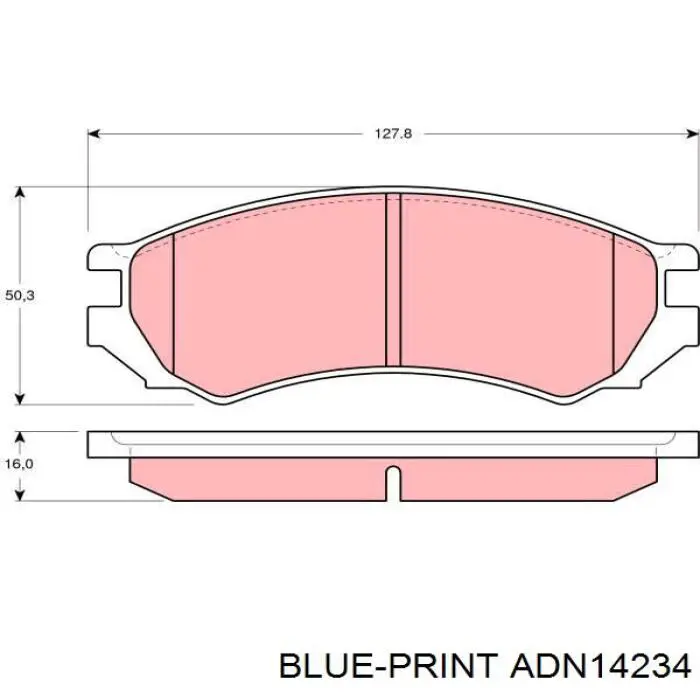 4106070J25 Nissan pastillas de freno delanteras