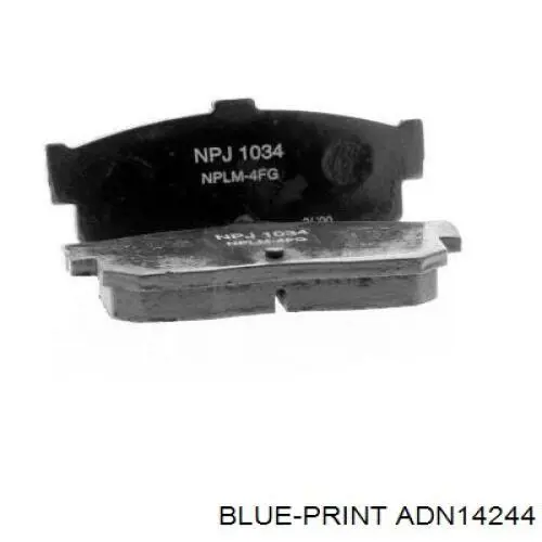 Pastillas de freno traseras D40604U090 Nissan/Infiniti