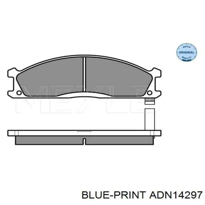 Pastillas de freno delanteras Nissan Terrano 1 WD21