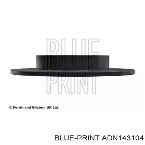 ADN143104 Blue Print disco de freno trasero
