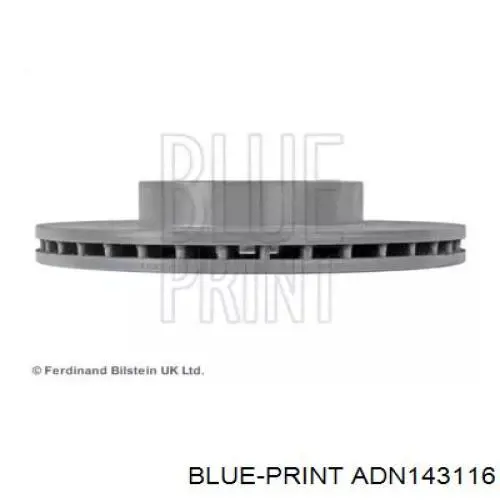 ADN143116 Blue Print disco de freno delantero