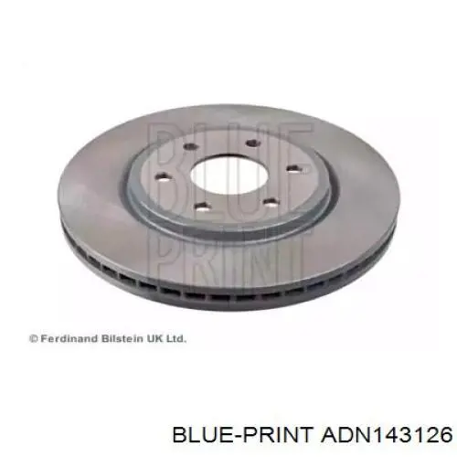 ADN143126 Blue Print disco de freno delantero