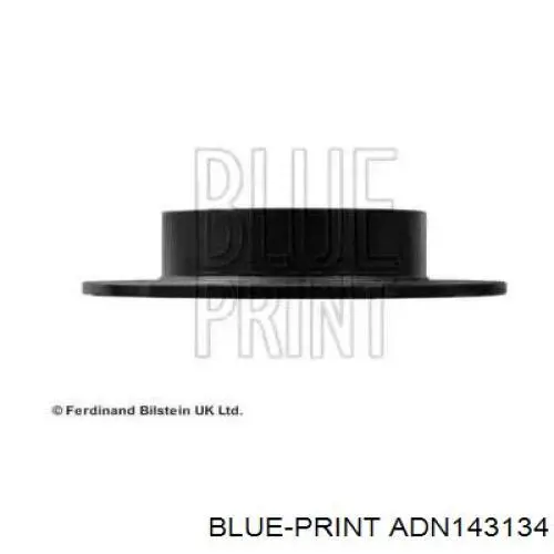 Disco de freno trasero ADN143134 Blue Print