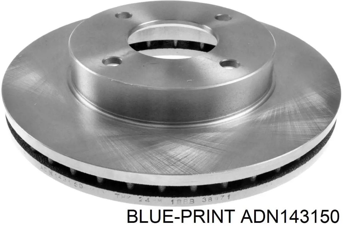 ADN143150 Blue Print disco de freno delantero