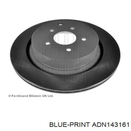 ADN143161 Blue Print disco de freno trasero