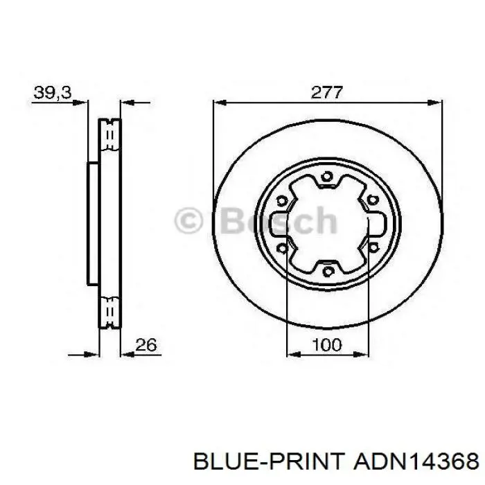 Comprar 402060F001 Nissan/Infiniti Freno de disco delantero