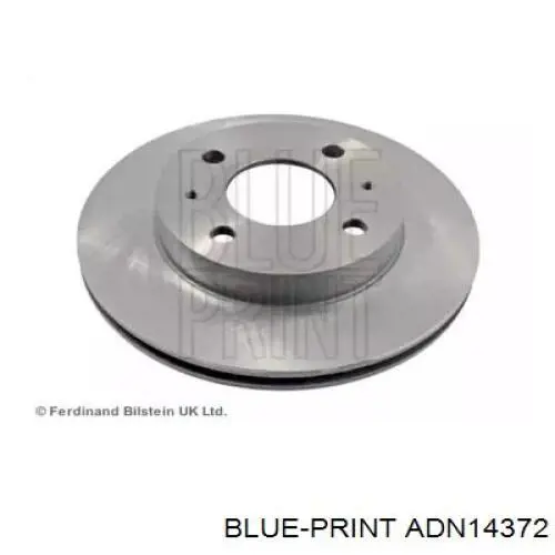 ADN14372 Blue Print disco de freno delantero