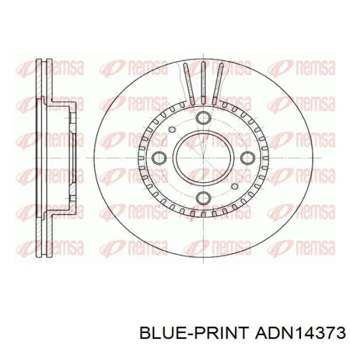 Comprar DI135C Japan Parts Freno de disco delantero