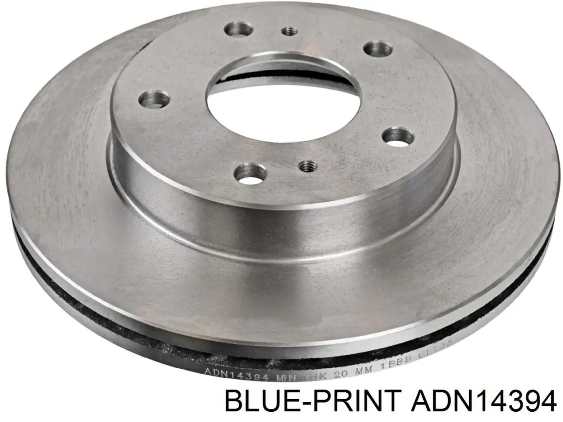 ADN14394 Blue Print disco de freno delantero