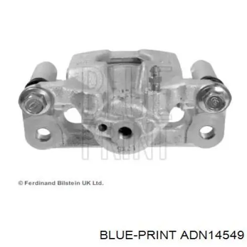 Pinza de freno trasera izquierda Nissan Qashqai 1 (J10)