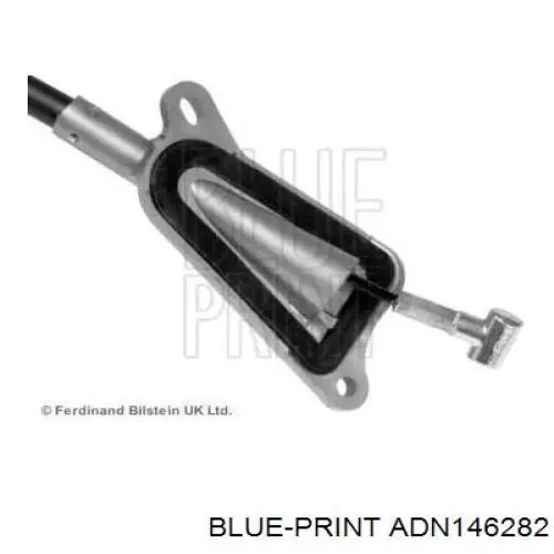 ADN146282 Blue Print cable de freno de mano trasero izquierdo