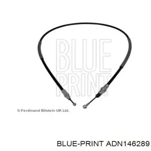 ADN146289 Blue Print cable de freno de mano trasero izquierdo