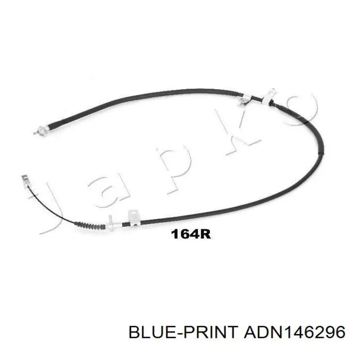 Cable de freno de mano trasero derecho BC164R Japan Parts