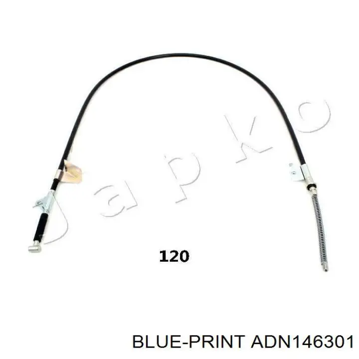 8AS355660941 HELLA cable de freno de mano trasero izquierdo