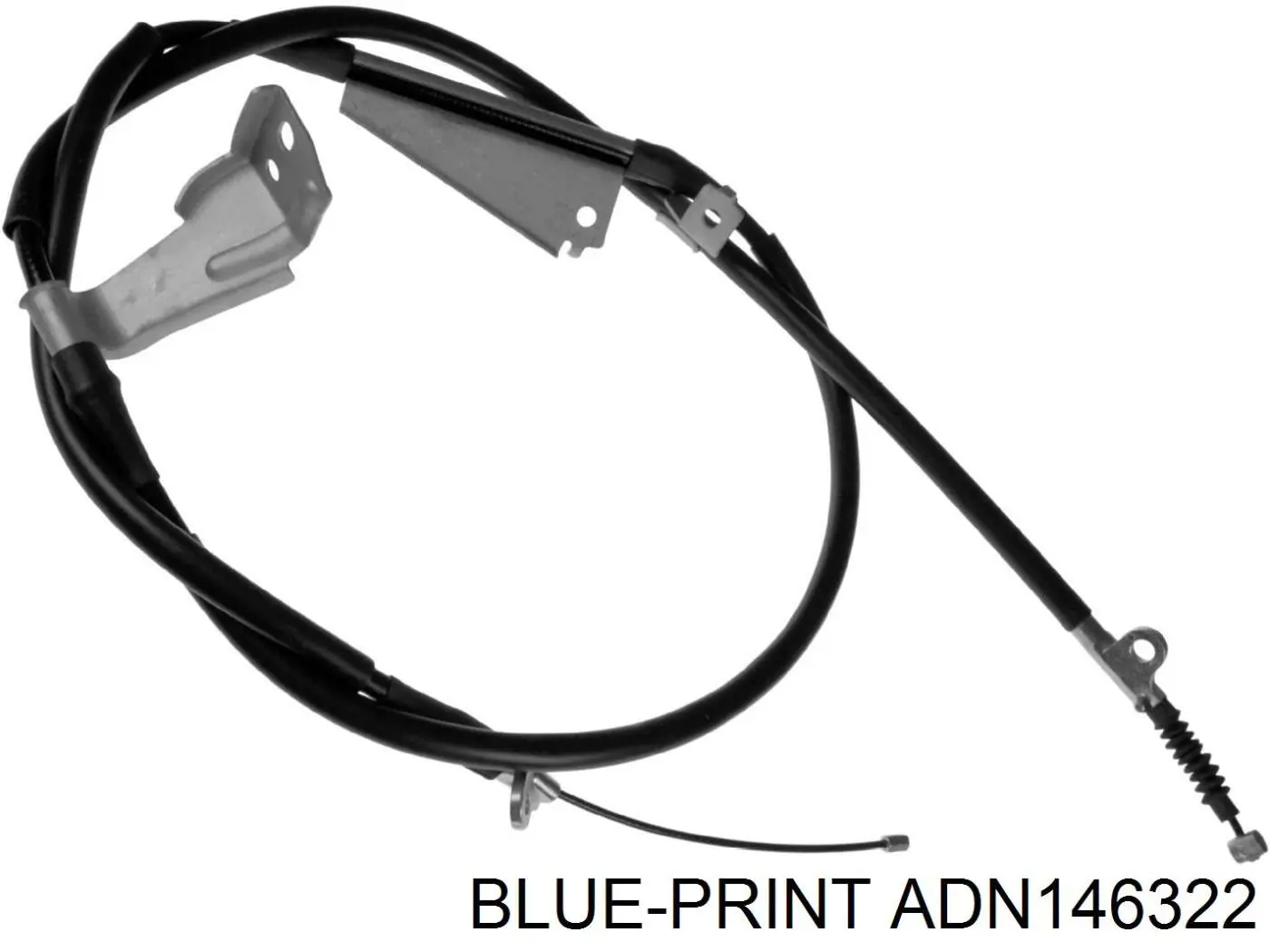 Cable de freno de mano trasero derecho para Nissan Navara (D40M)