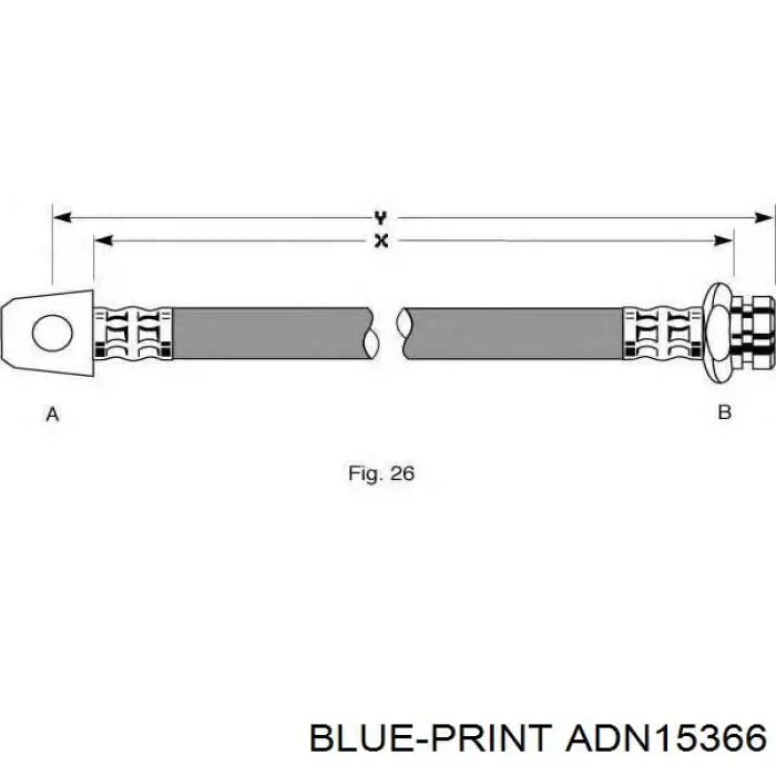 Latiguillos de freno delantero Nissan/Infiniti 46203C7000 precio, desde 19,51 EUR