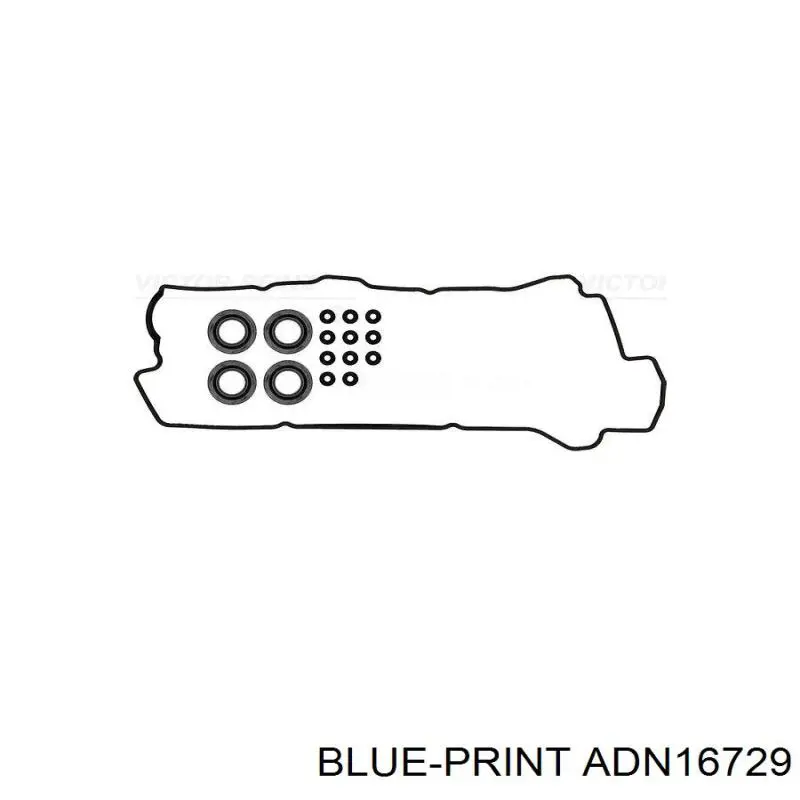 ADN16729 Blue Print junta de la tapa de válvulas del motor