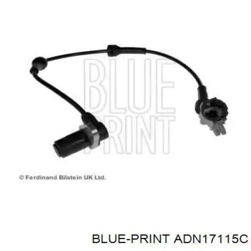 900718 Metzger sensor abs trasero izquierdo