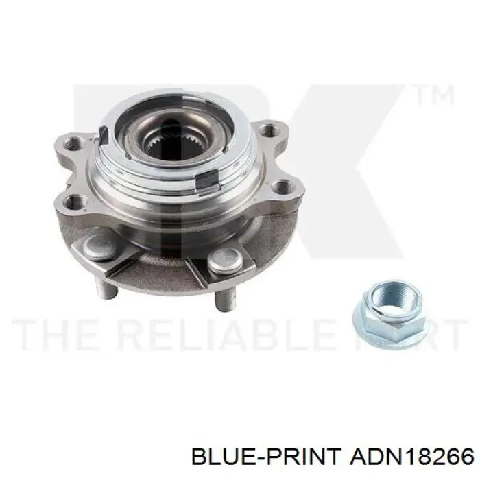 Buje de rueda Blue Print ADN18266