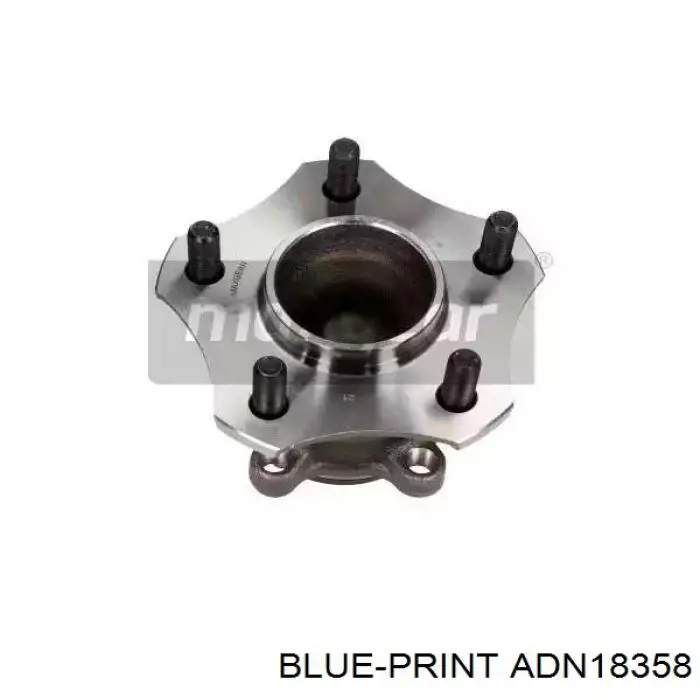 Juego De Cojinete De Rueda Blue Print ADN18358 - Compatible Con Nissan Qashqai, X-Trail, Renault Koleos