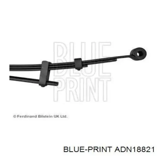  Ballesta de suspensión trasera Nissan Navara 