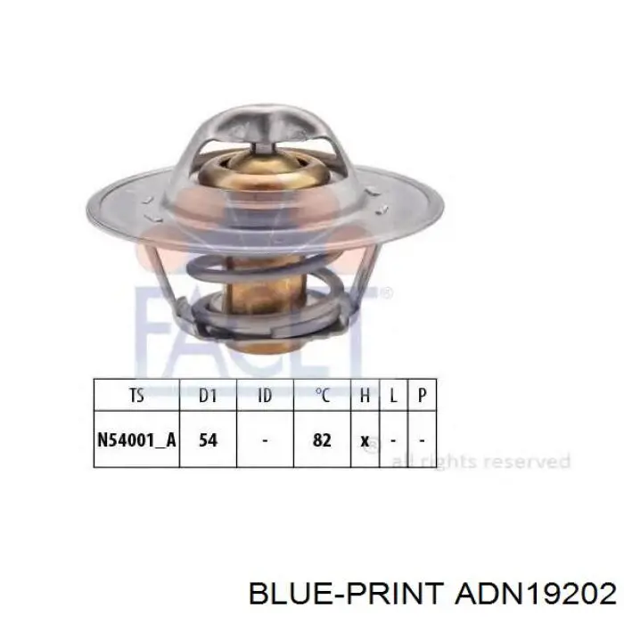 21200AX00A Nissan/Infiniti Termostato de agua
