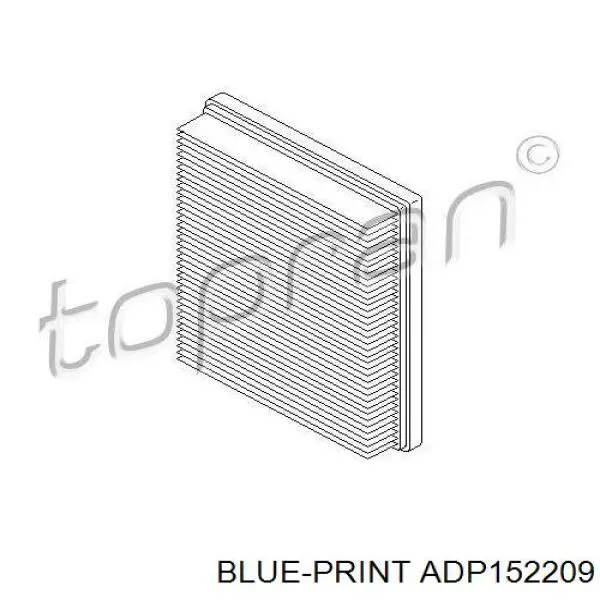 Filtro de aire 60279 Mapco