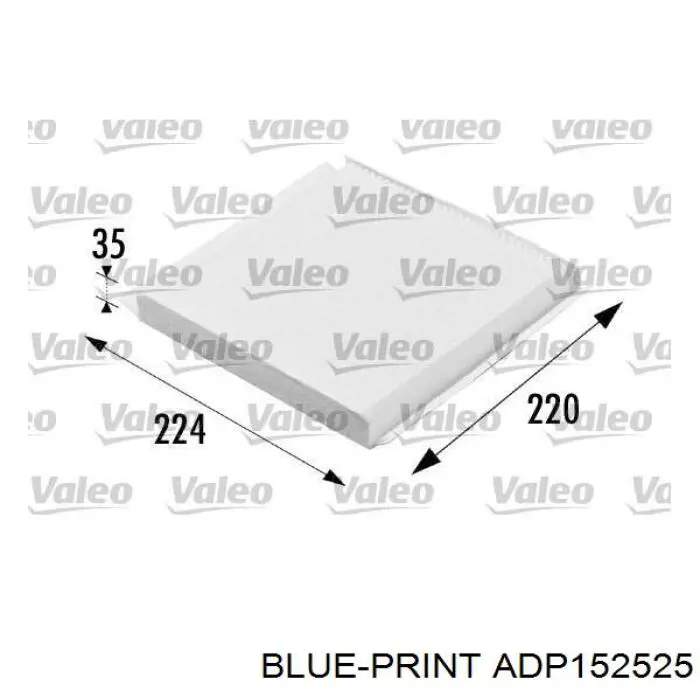 Filtro de habitáculo Peugeot Partner 1 5F