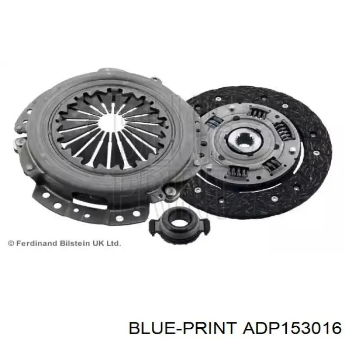 ADP153016 Blue Print kit de embrague (3 partes)