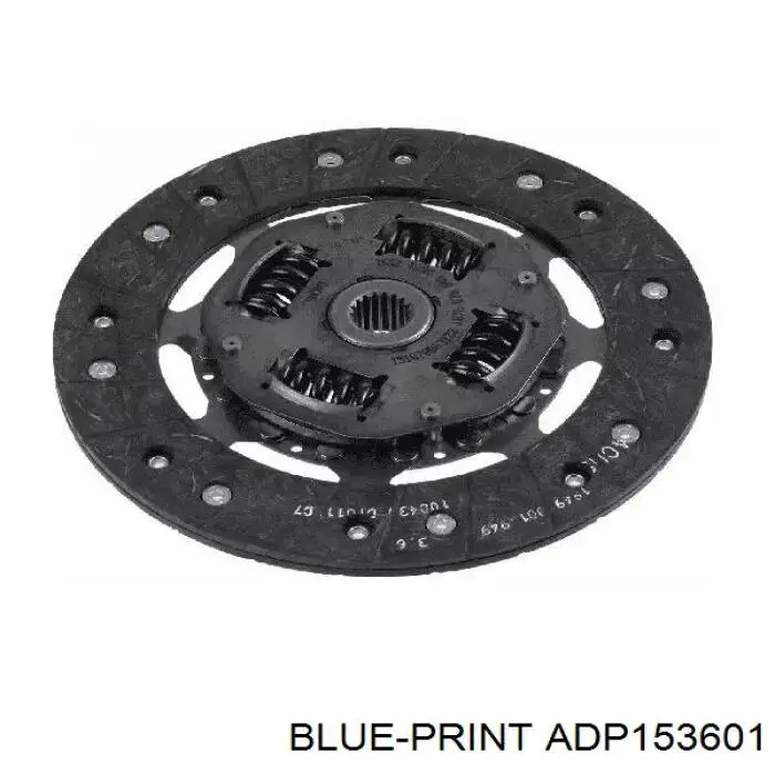 ADP153601 Blue Print desembrague central, embrague
