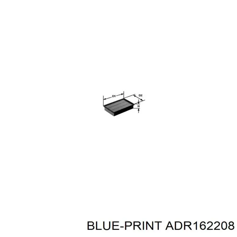 Filtro de aire Renault Megane 3 KZ0, KZ1