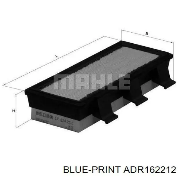 Filtro de aire FA1352 Bremsi
