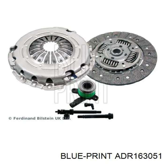 ADR163051 Blue Print kit de embrague (3 partes)