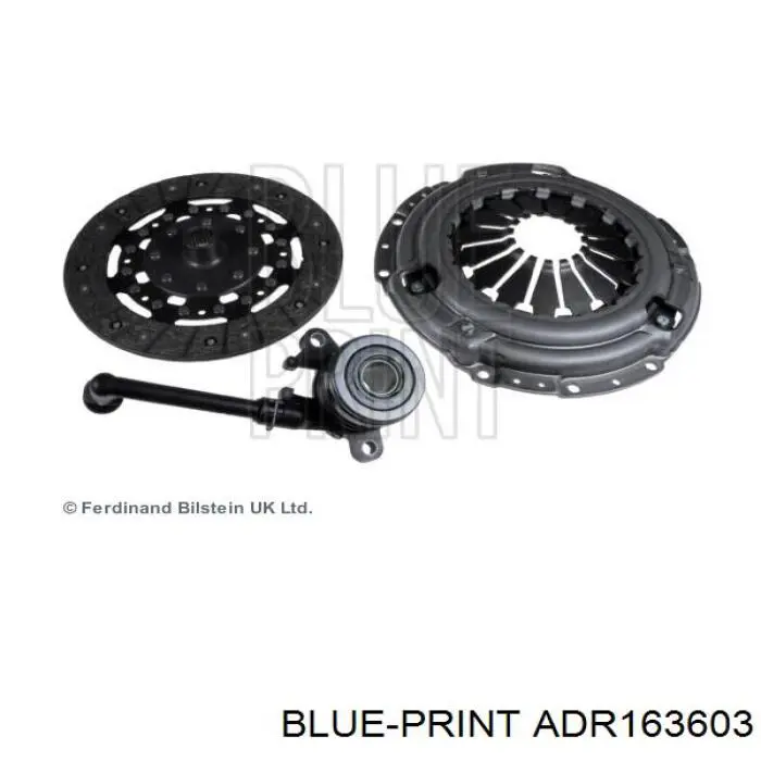 Desembrague central, embrague Blue Print ADR163603 precio, desde 46,46 EUR