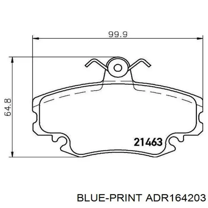 Pastillas de freno delanteras Peugeot 205 2 20A, C